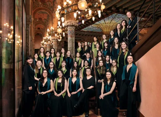 Spectacol Cor de Noies de l'Orfeó Català la Palau de la Música Catalana